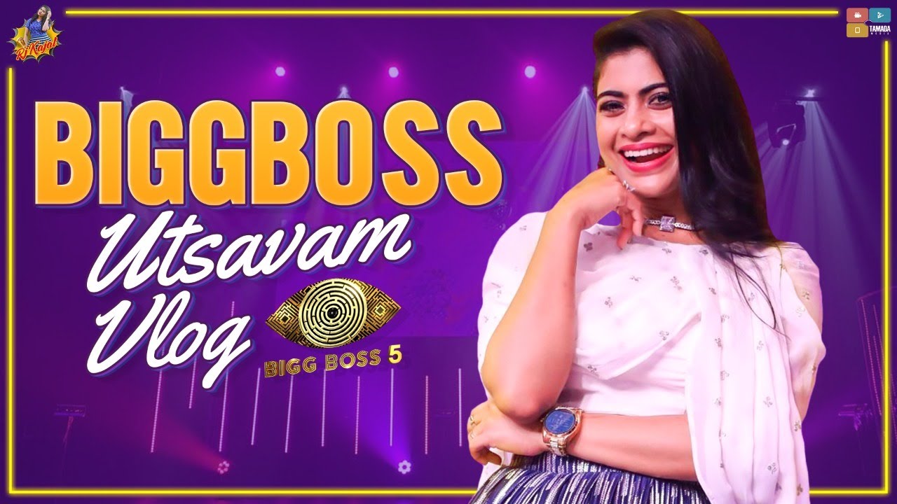 BiggBoss Ustavam Vlog || Krazy Talks with Kajal  || RJ Kajal  || Bigg Boss 5 Kajal || Tamada media