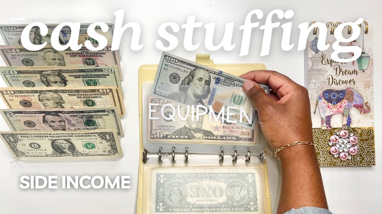 SIDE INCOME CASH ENVELOPE STUFFING | SMALL BUSINESS | BUDGET WITH ME | MONETS MONEY