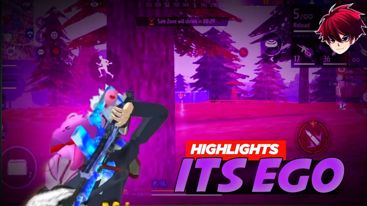 (TOURNAMENT HIGHLIGHTS) ITS EGO 💀 || HIGHLIGHTS || GARENA FREEFIRE MAX ESPORTS 