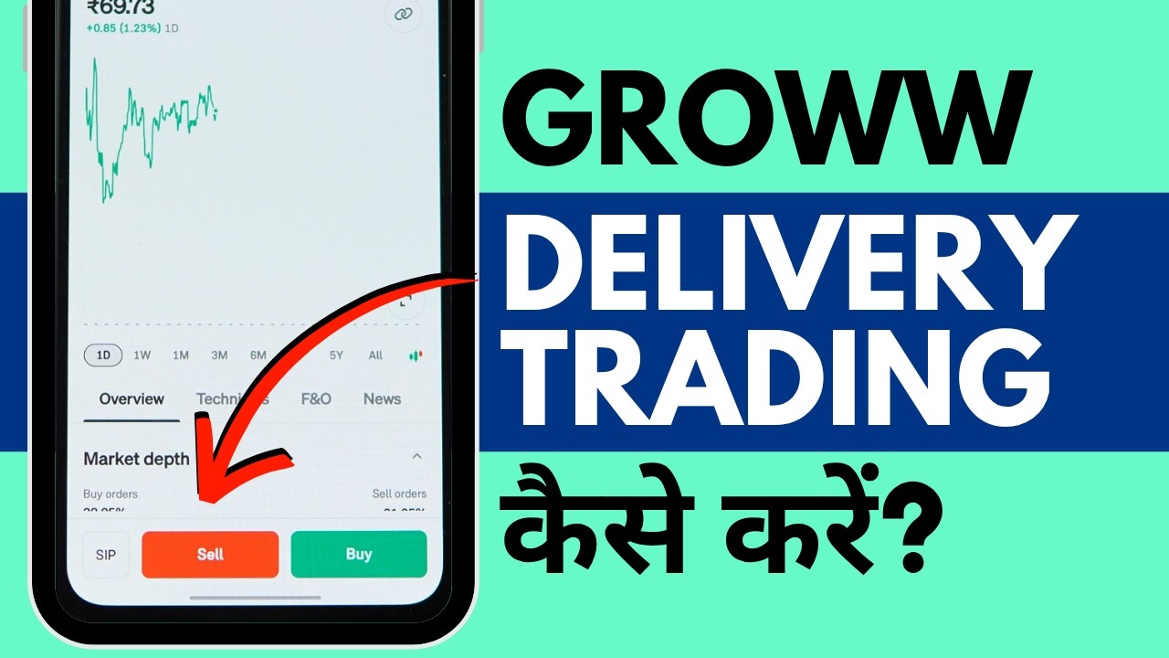 Groww App Me Delivery Trading Kaise Kare - Groww App Me Delivery Me Buy Sell Kaise Kare 2026