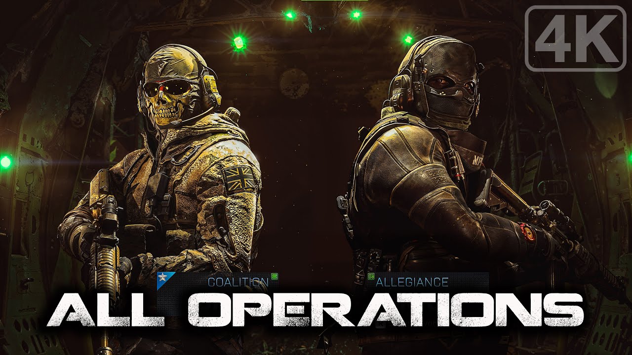 Verdansk Nostalgia｜Modern Warfare 2019 All Special Operations｜4K