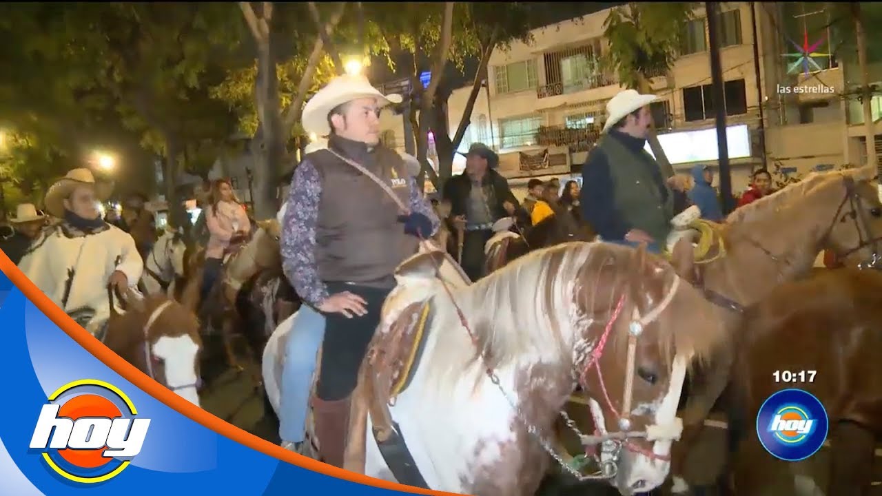 La peregrinación a caballo más grande llega a la Basílica de Guadalupe | Hoy