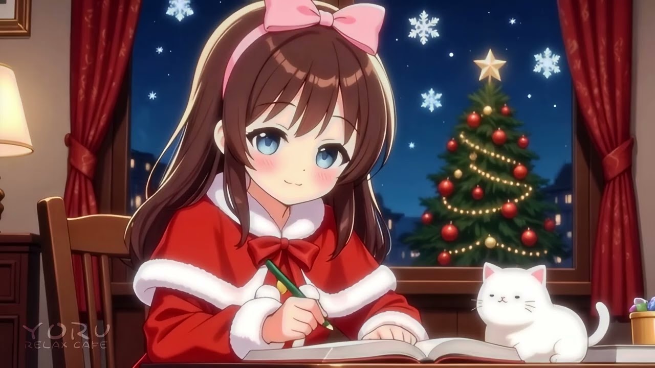 Peaceful Christmas Lofi Music Vol.2 | Warm Piano, Bells & Gentle Holiday Hiphop – Yoru Relax Café