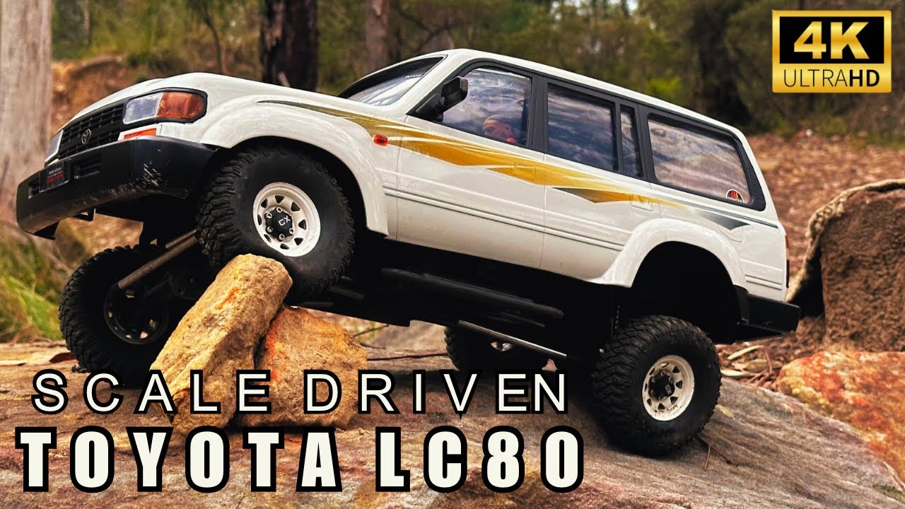 Scale Driven! Toyota Land Cruiser 80 (LC80) 1:10 Scale RC Rock Crawler MST CFX WS Chassis (Part 1)