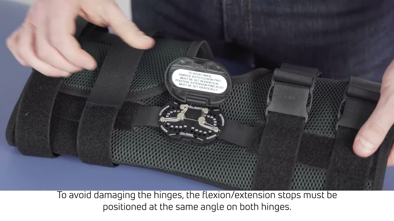 DonJoy® Support Everest™ II Fitting Guide