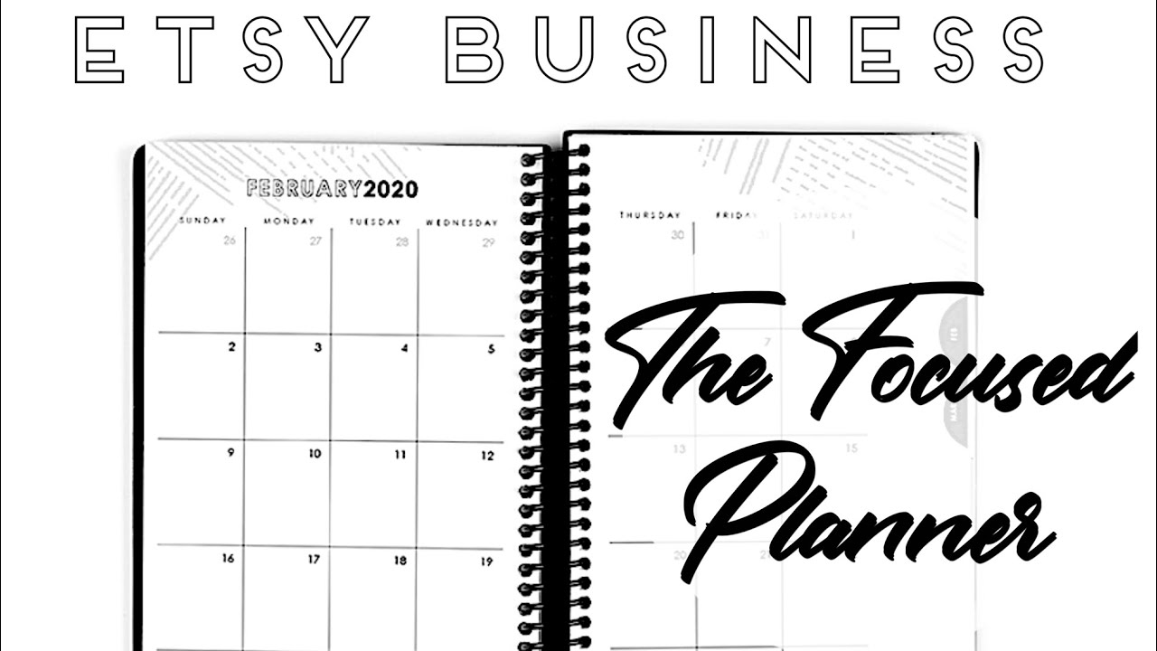 The Focused Planner | 2019-2020 Erin Condren