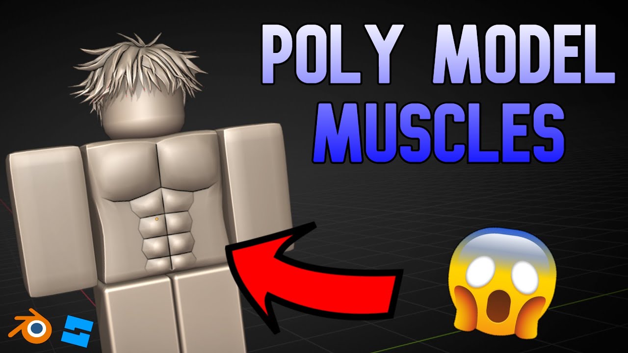 How to Make Roblox Muscles Without Sculpting in Blender