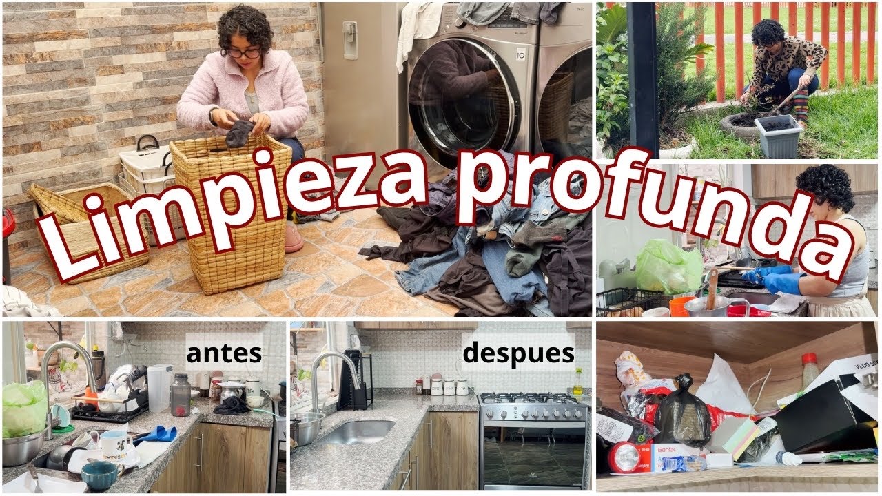 ✨YOU WON'T BELIEVE THE BEFORE AND AFTER OF MY KITCHEN! MY ROUTINE to leave the HOUSE SPOTLESS in ...