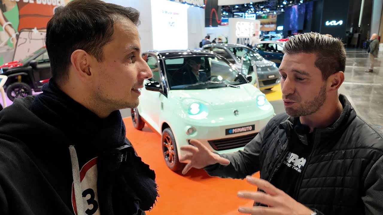 Mondial de L'auto Paris Episode 13 - J'ai perdu mon Permis - Le stand AIXAM