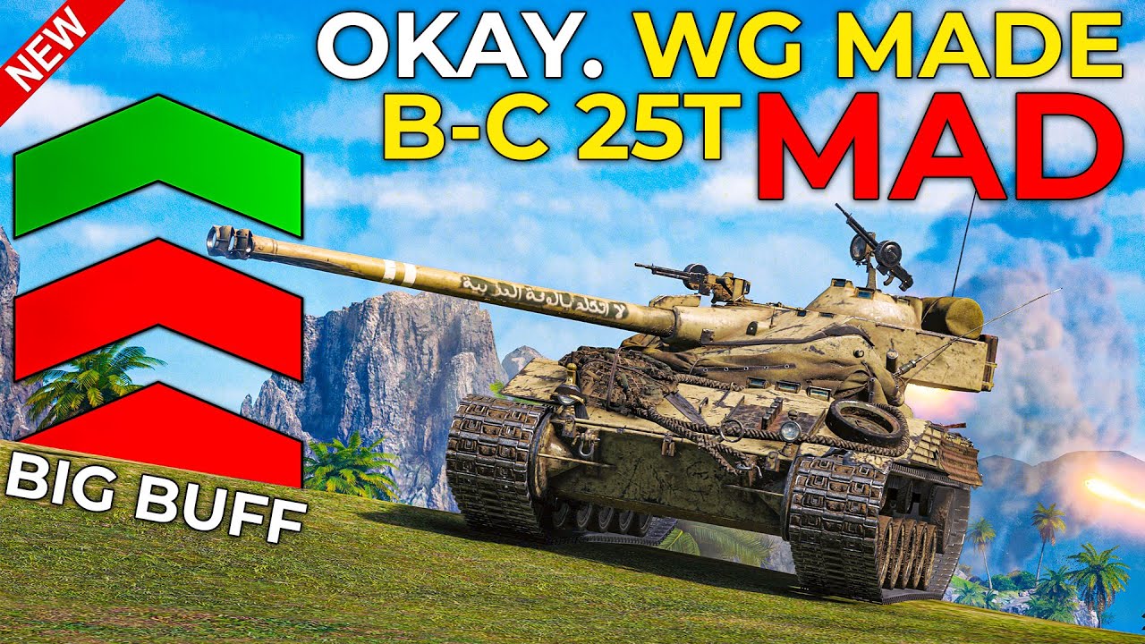 Freshly Buffed Bat-Chat 25t is NUTS! | World of Tanks Update 1.26