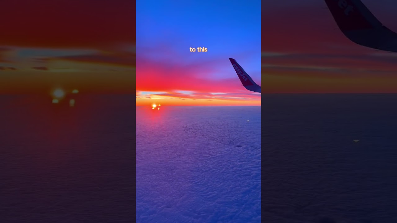 If you need me, you'll find me looking out the window every minute of the flight 👀✈️