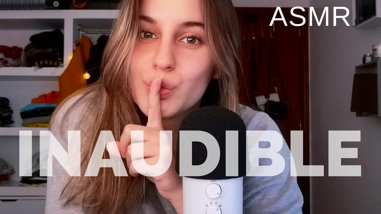 👂🏼 (ASMR) INAUDIBLE con TRIGGER WORDS (Palabras Detonantes) | Montaña ASMR Español