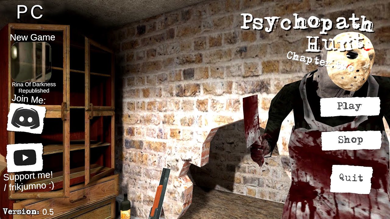 Psychopath hunt Chapter 2 PC Version Sewer Escape Full Gameplay