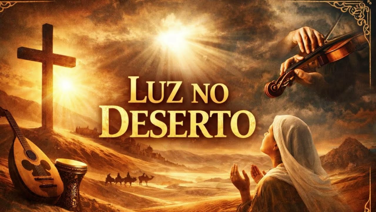 Luz no Deserto | Música Cristã para Meditação | Worship 