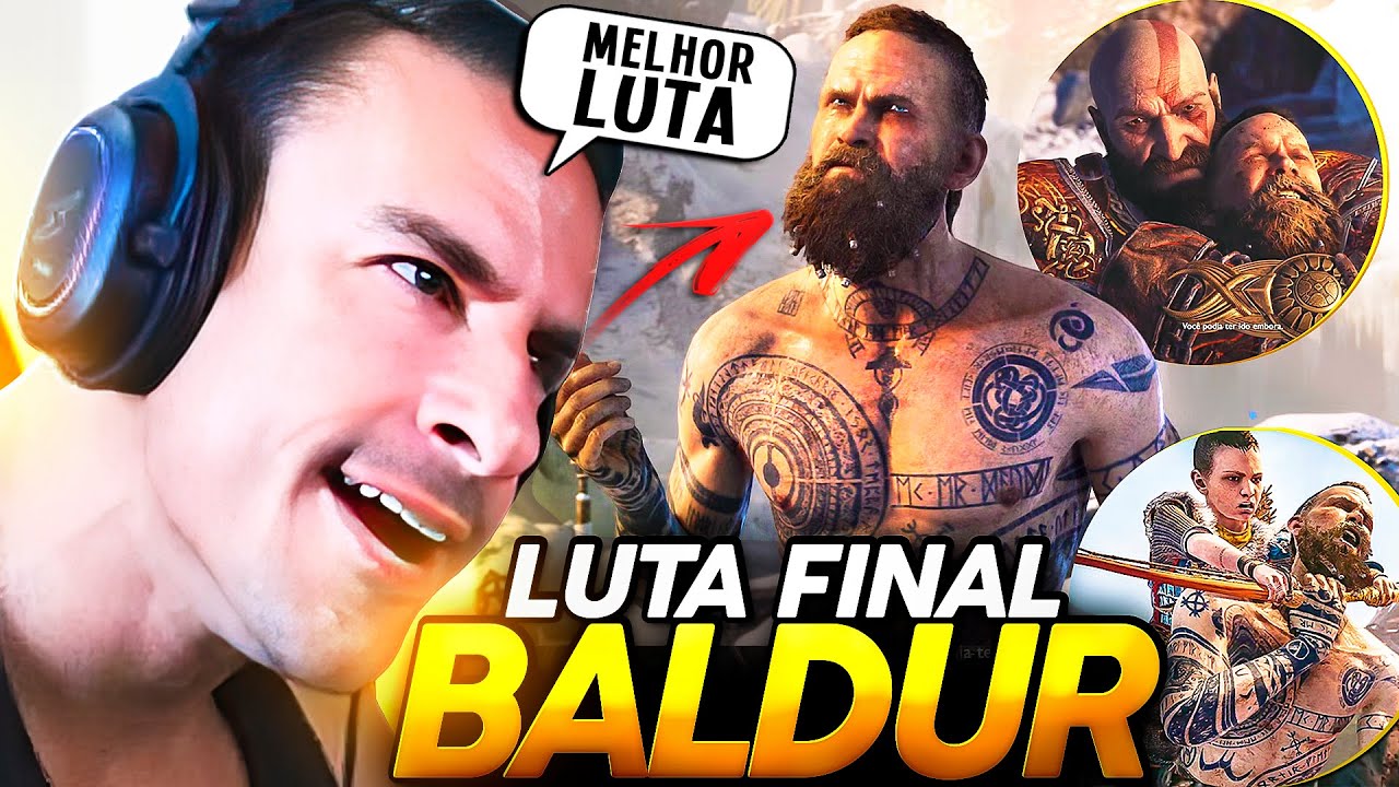 SUPER XAND&Atilde;O LUTA FINAL vs BALDUR | GOD OF WAR 2018