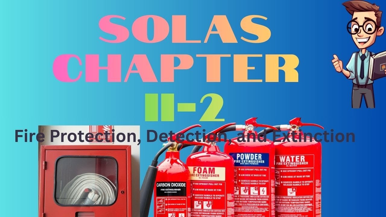 SOLAS Chapter II- 2  Fire Protection (Extinction)