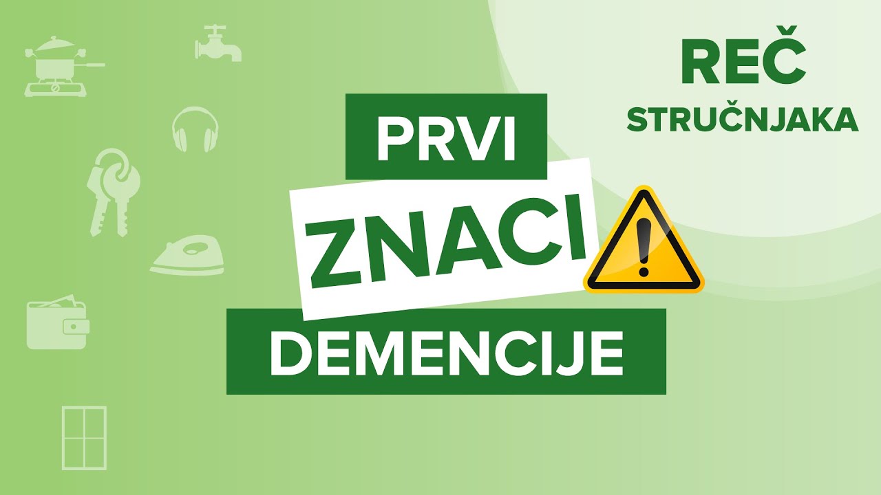 Prvi UPOZORAVAJUĆI znaci demencije | Reč stručnjaka | Akademik Prof. dr Đorđe Radak