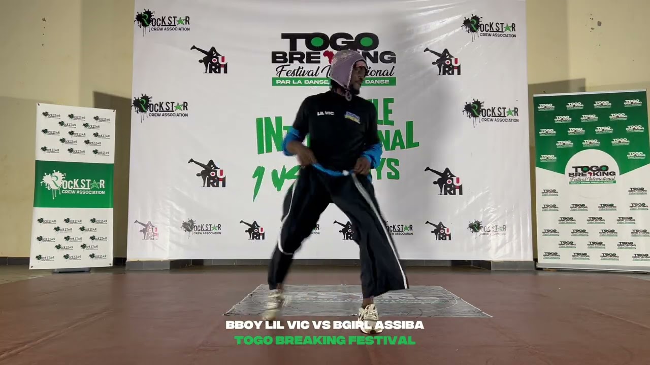 BBOY LIL VIC VS BBOY ASSIBA  _ TOP 16 _TOGO BREAKING FESTIVAL INTERNATIONAL 4