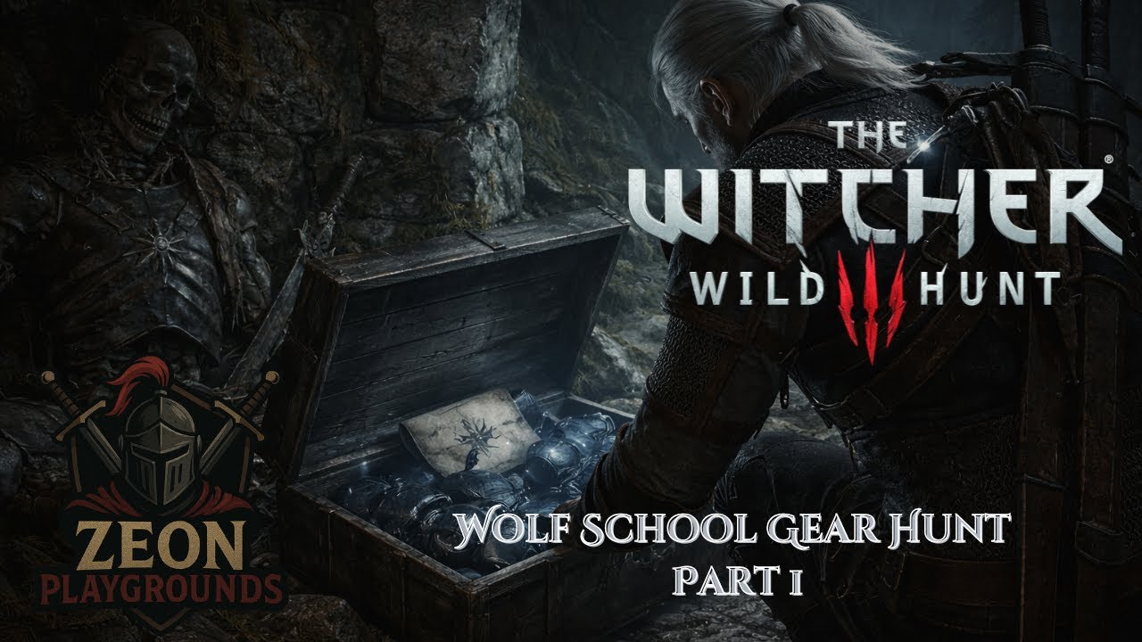 The Witcher 3: Wild Hunt – Wolf School Witcher Gear | The Path of the White Wolf