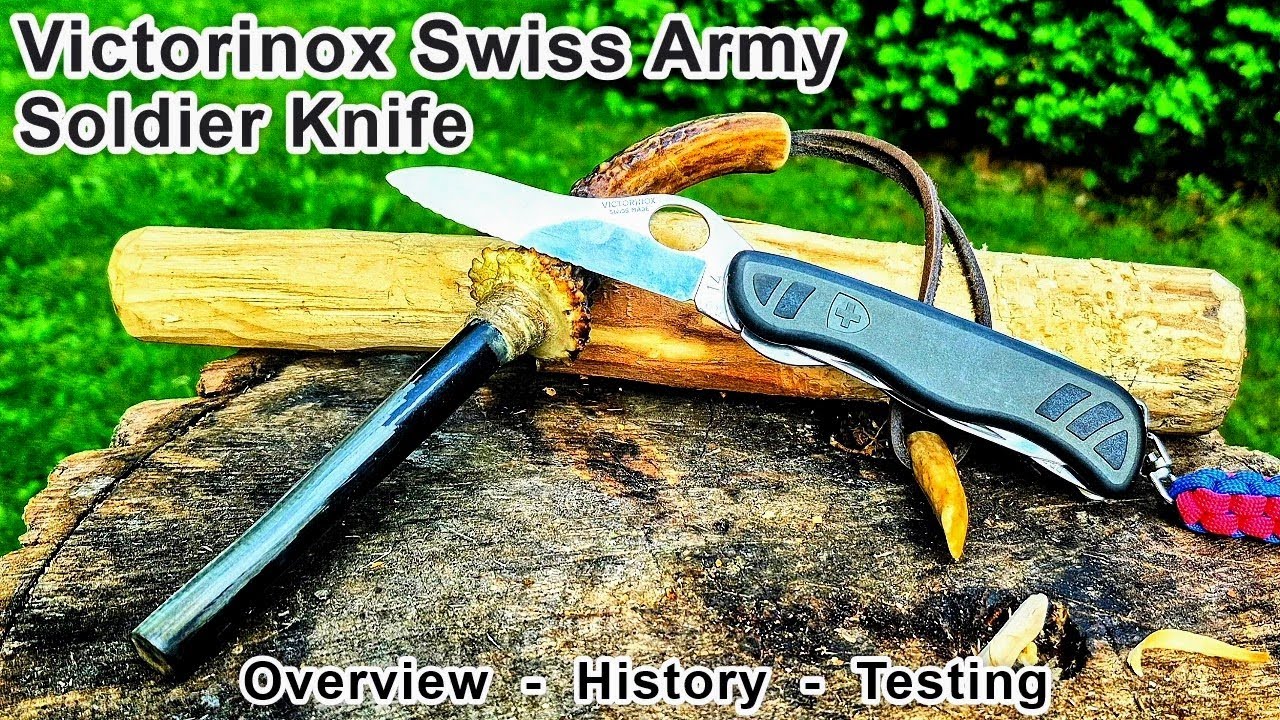The Four Evolution of the Victorinox Swiss Army Soldier Knife