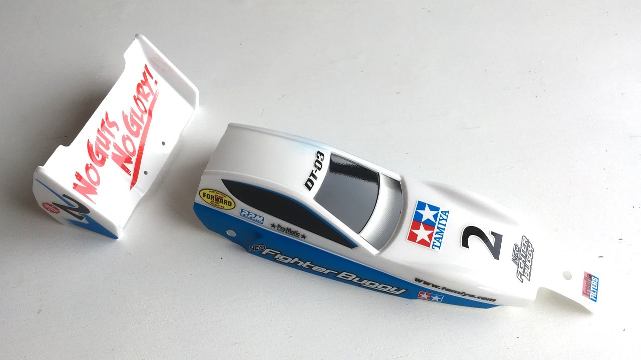 BUiLDiNG the Tamiya DT-03 Neo Fighter Buggy Assembly Kit #58587 (Part 1): Body Work