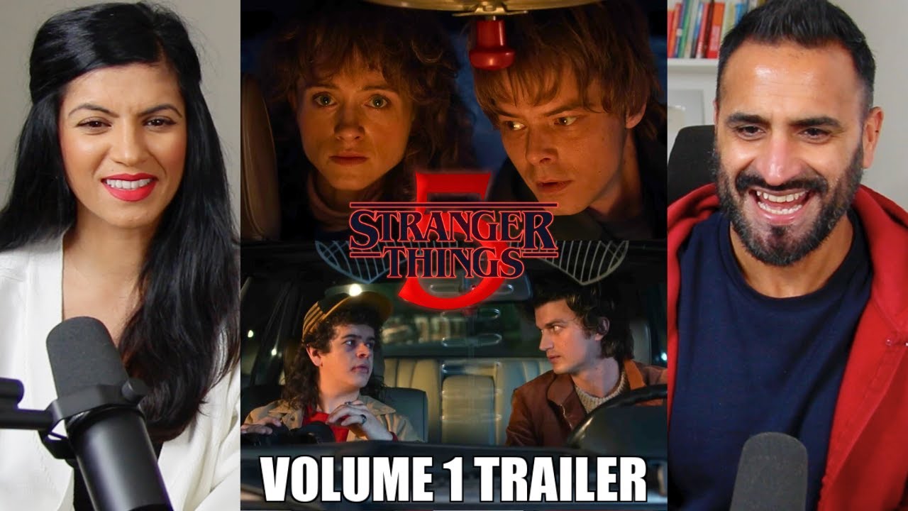 Реакция на трейлер первого тома «Очень странных дел 5» | Дастин, Стив и компания готовятся к Векн...