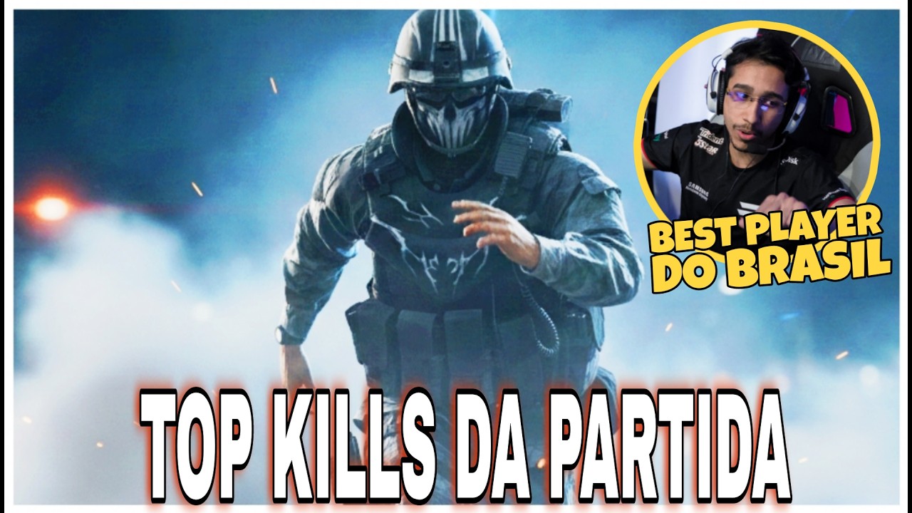BEST PLAYER DO BRASIL CAIU NO MESMO TIME QUE O MEU E EU PEGUEI MAIS KILLS QUE ELE 🔥 BATTLEFIELD 6