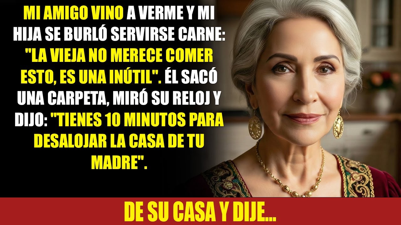 Mi hija le dijo a mi visita: 
