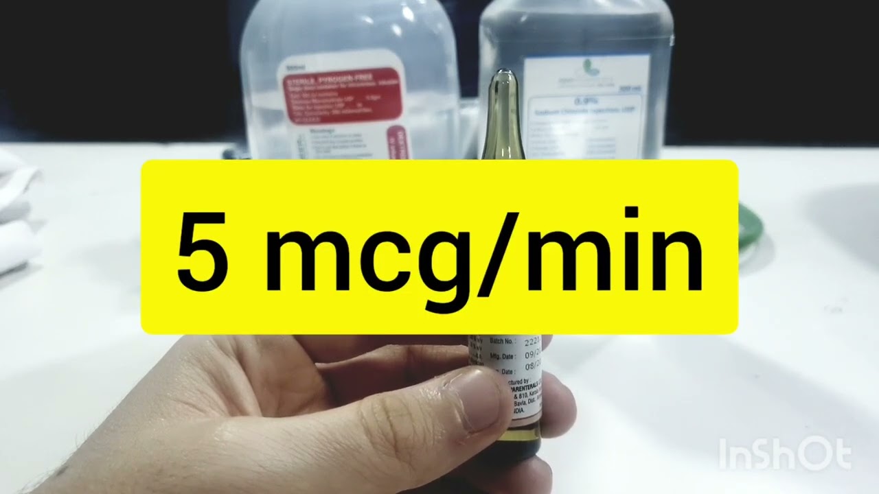 Nitroglycerin ampoule ( IV)