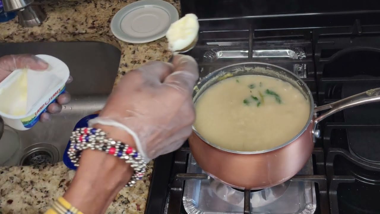 How to make Sos Pwa Blan | Haitian Good Friday Dinner | Part 1