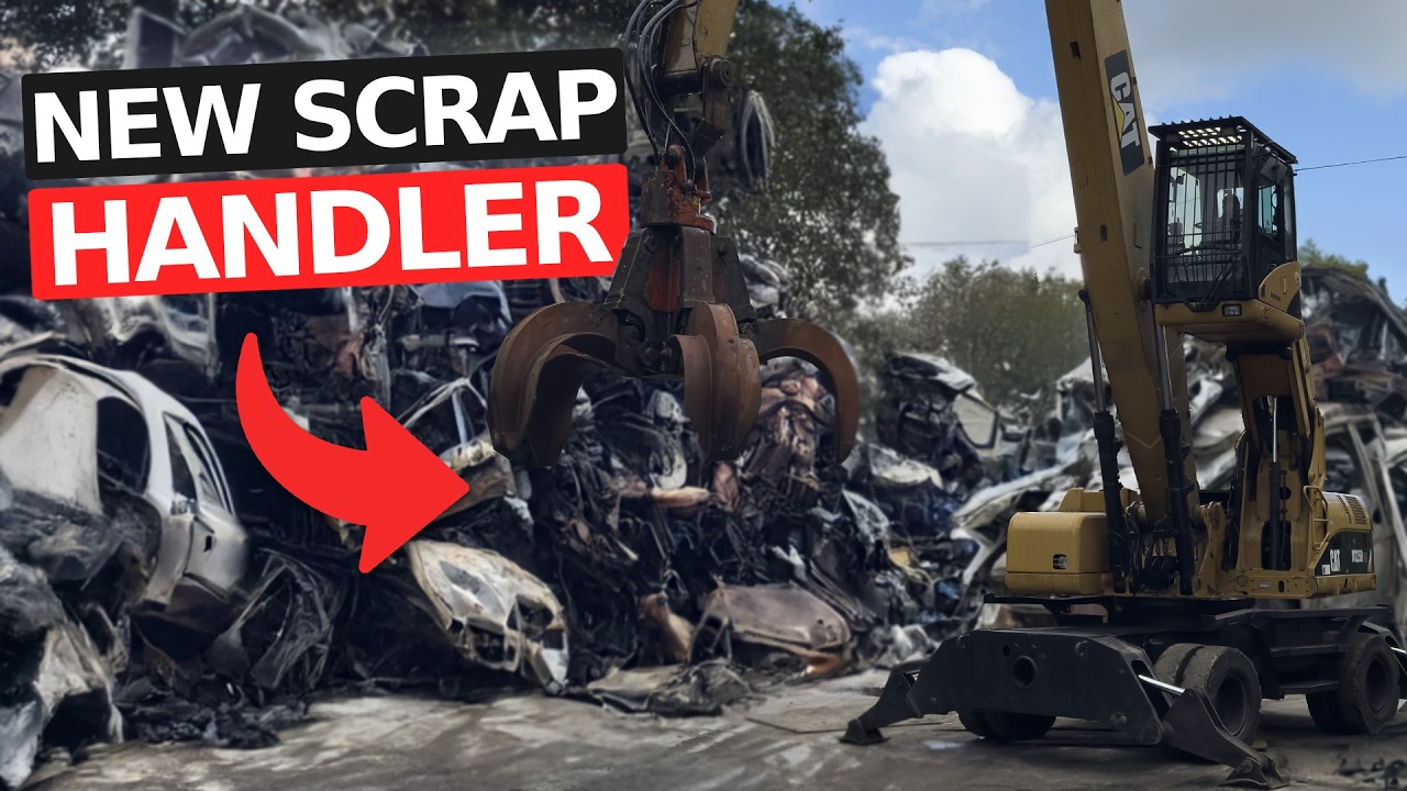 NIGHTMARE Delivery of NEW Scrap Handler Machine!