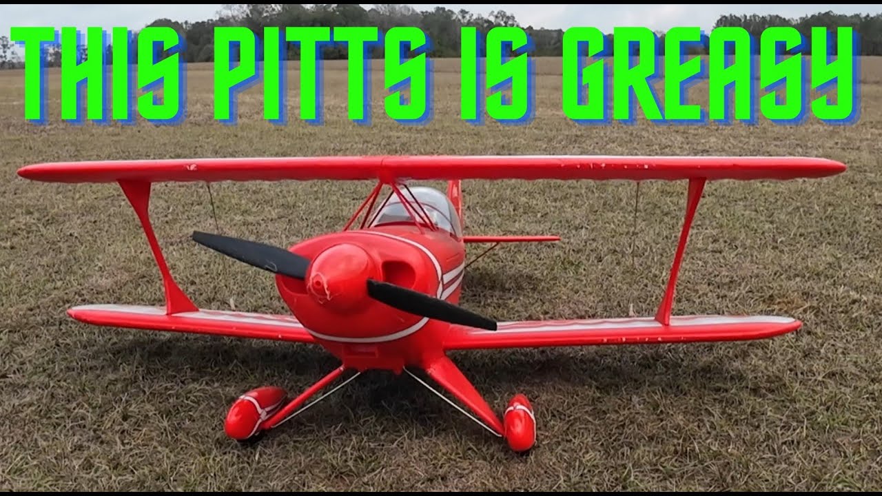 FMS 1400mm Pitts V2 — чистое удовольствие от полетов в стиле Greaser 