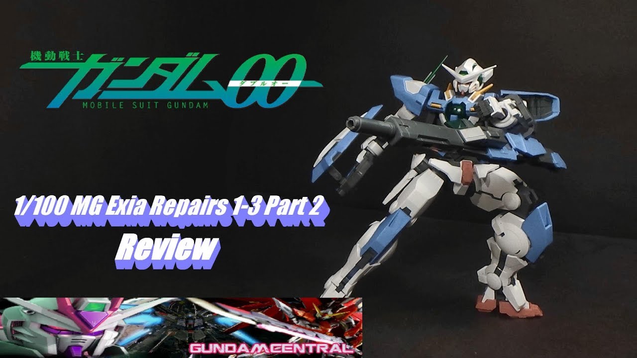 1/100 MG Exia Repairs 1-3 (Dragon Momoko) Review Part 2