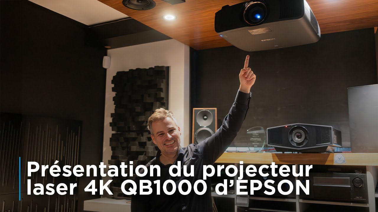 Présentation du projecteur laser 4K QB1000 d’Epson