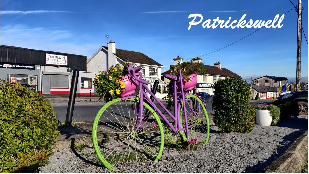 Sunday afternoon in Patrickswell (Limerick, Ireland) in 4K