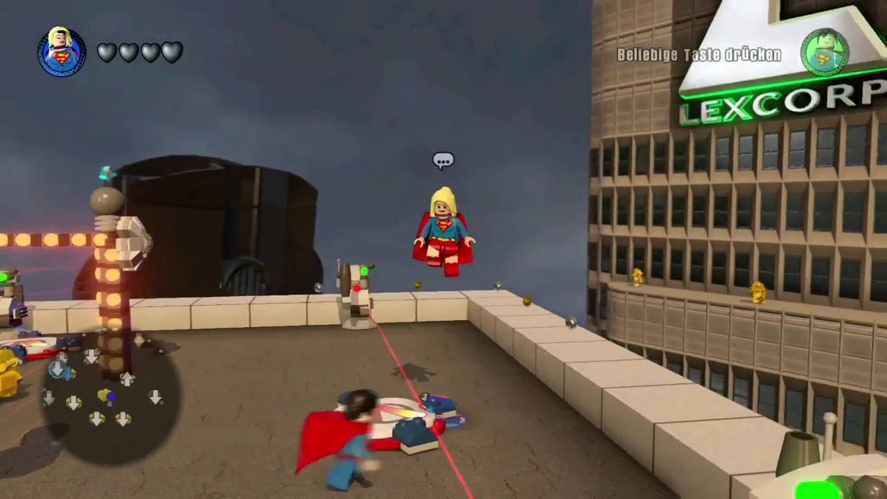 LEGO Dimensions Exclusive Supergirl / Red Lantern (71340) - Gameplay