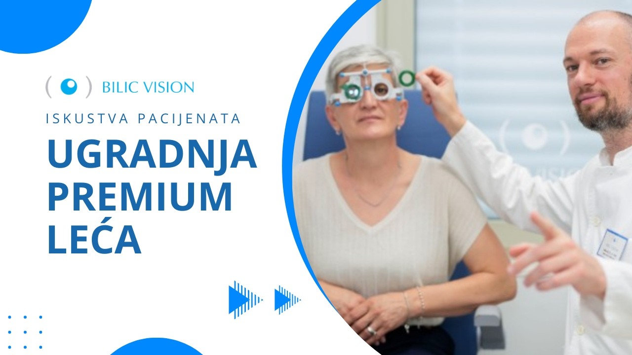 Ugradnja premium leća | Iskustva pacijenata