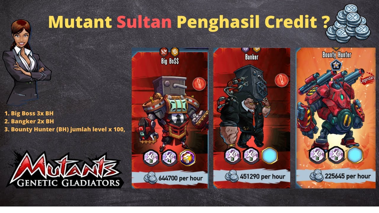 [TIPS] BANG KENAPA BOUNTY HUNTERNYA BANYAK ? NIH GW JAWAB - Mutant Genetic Gladiator