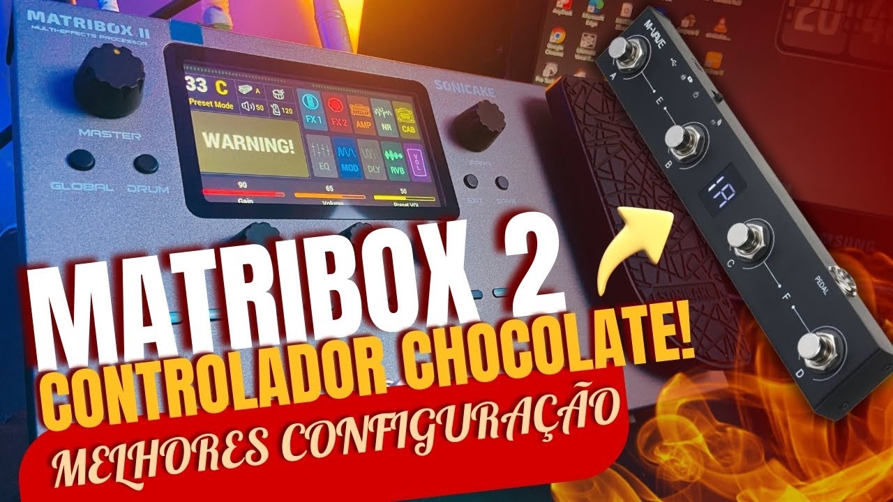 MATRIBOX 2 - CONTROLADOR CHOCOLATE COMO CONFIGURAR!#matribox2 #mvave  #sonicake