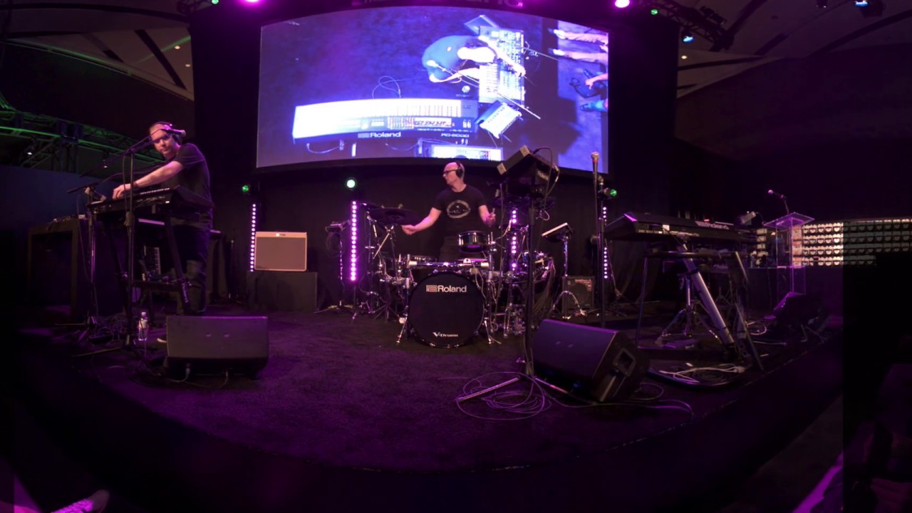 Roland NAMM 2017 David Ahlund/Michael Schack/Justin (TD-50KV / SYSTEM-8 / Aerophone)