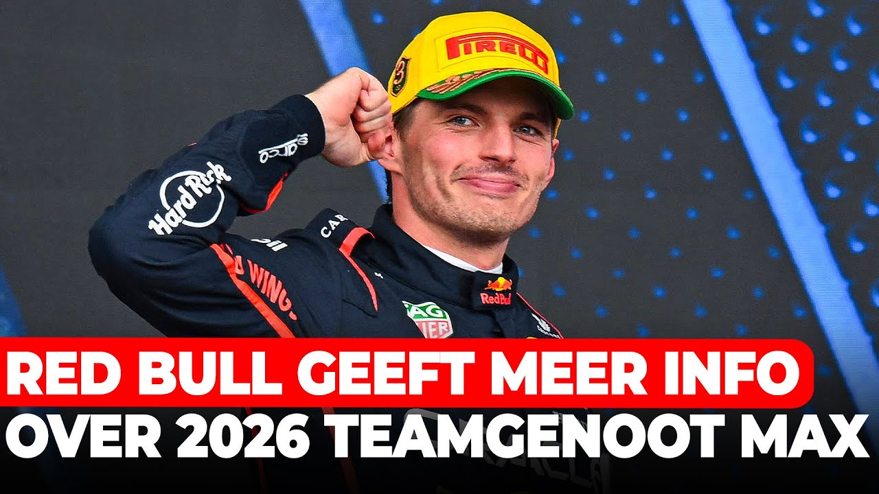 'Red Bull Racing maakt teamgenoot Max Verstappen dan bekend' | GPFans News