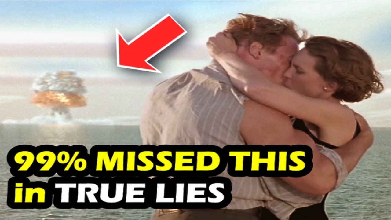 Did you know that in TRUE LIES...