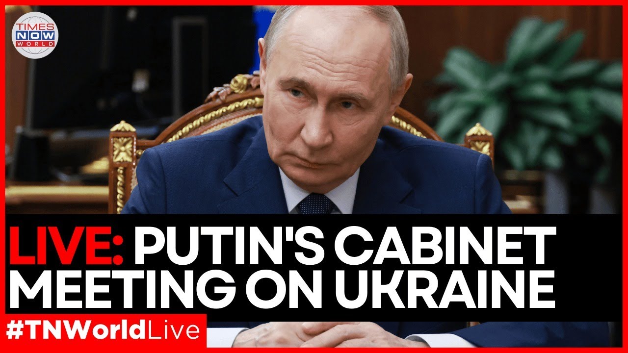 KREMLIN LIVE | Putin Chairs Cabinet Meeting Amid Trump's Peace Settlement Bombshell In Davos