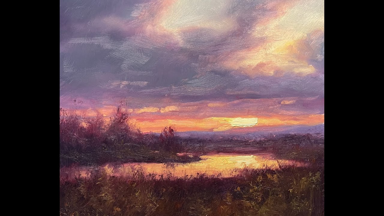 One Hour Painting Demo, introduction to my painting and teaching style.