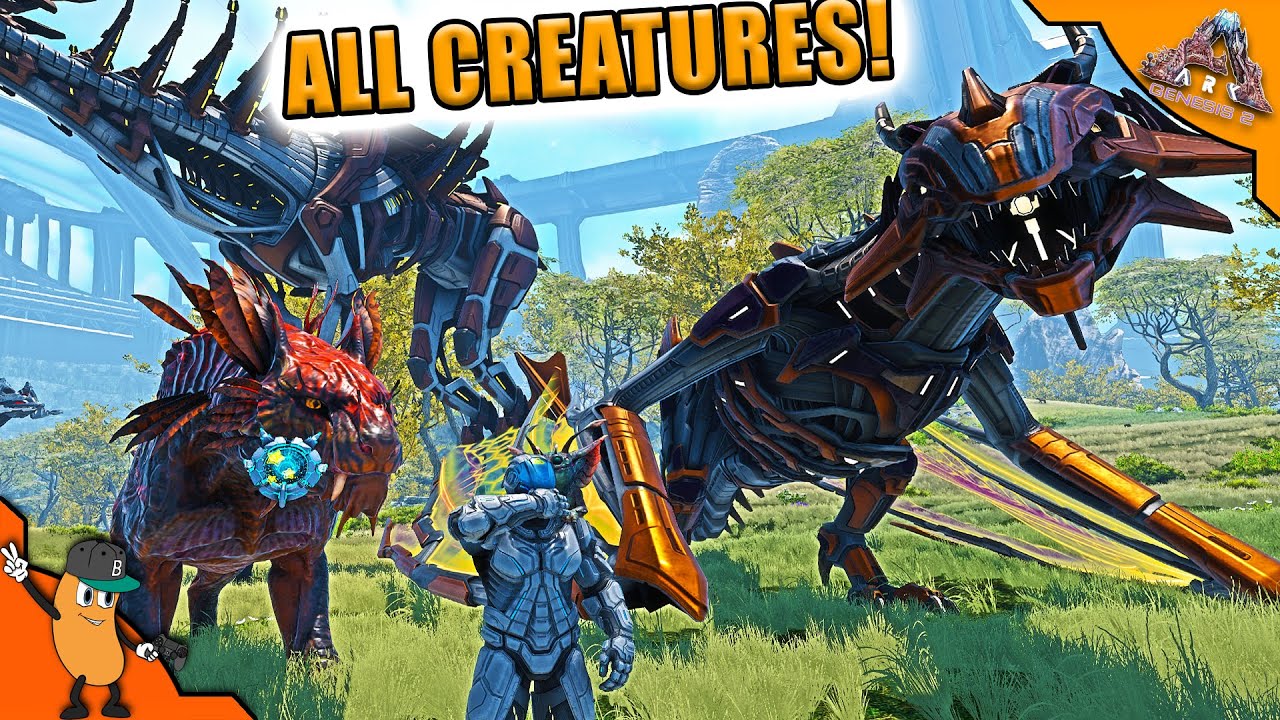 Ark Genesis 2 All New Creatures Added With Full Details Of Their Abilities