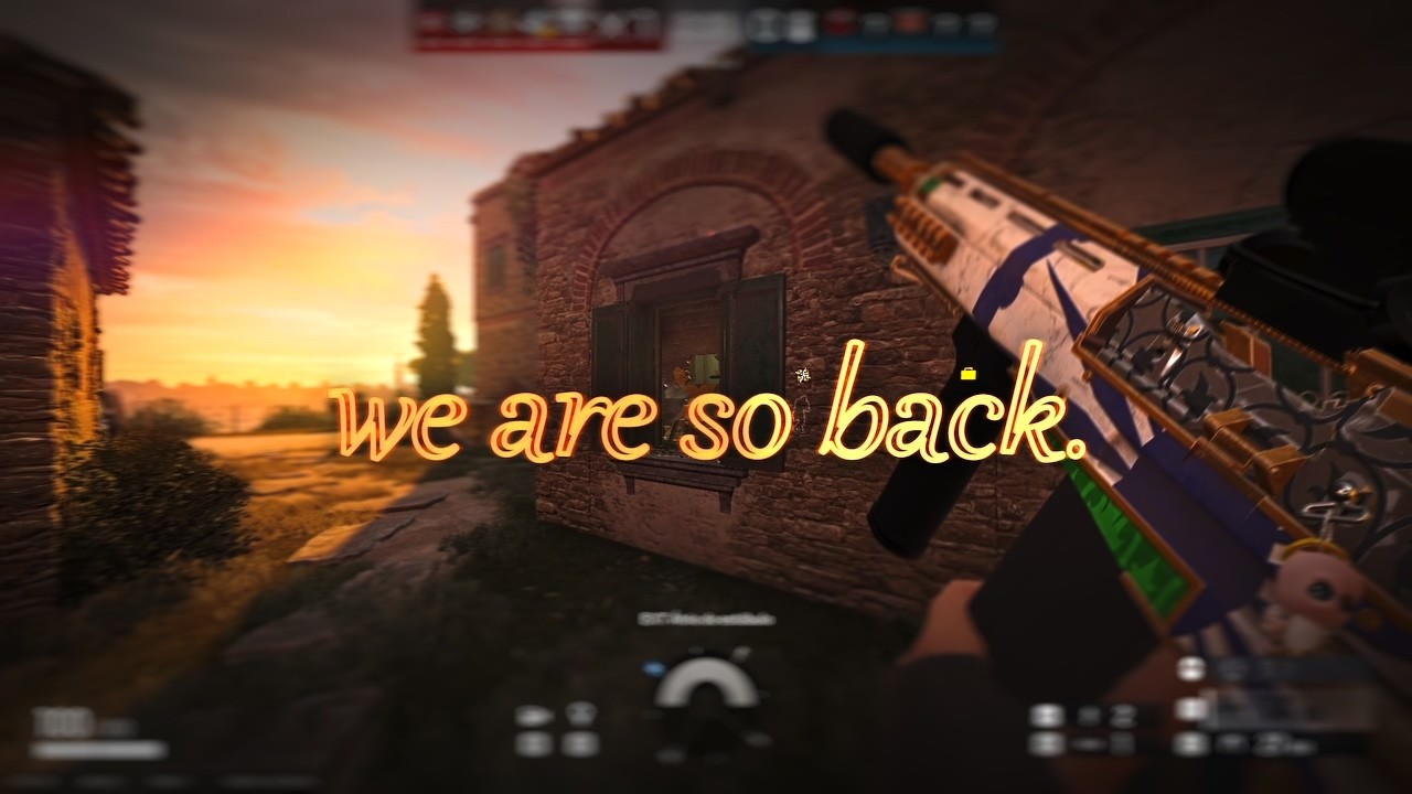 we are so back.