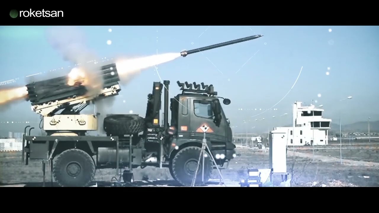 Le syst&egrave;me T-107/T-122 par Roketsan 🌐#&ccedil;nra #roketsan #t&uuml;rkiye
