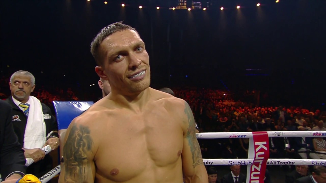Oleksandr Usyk Funny Face