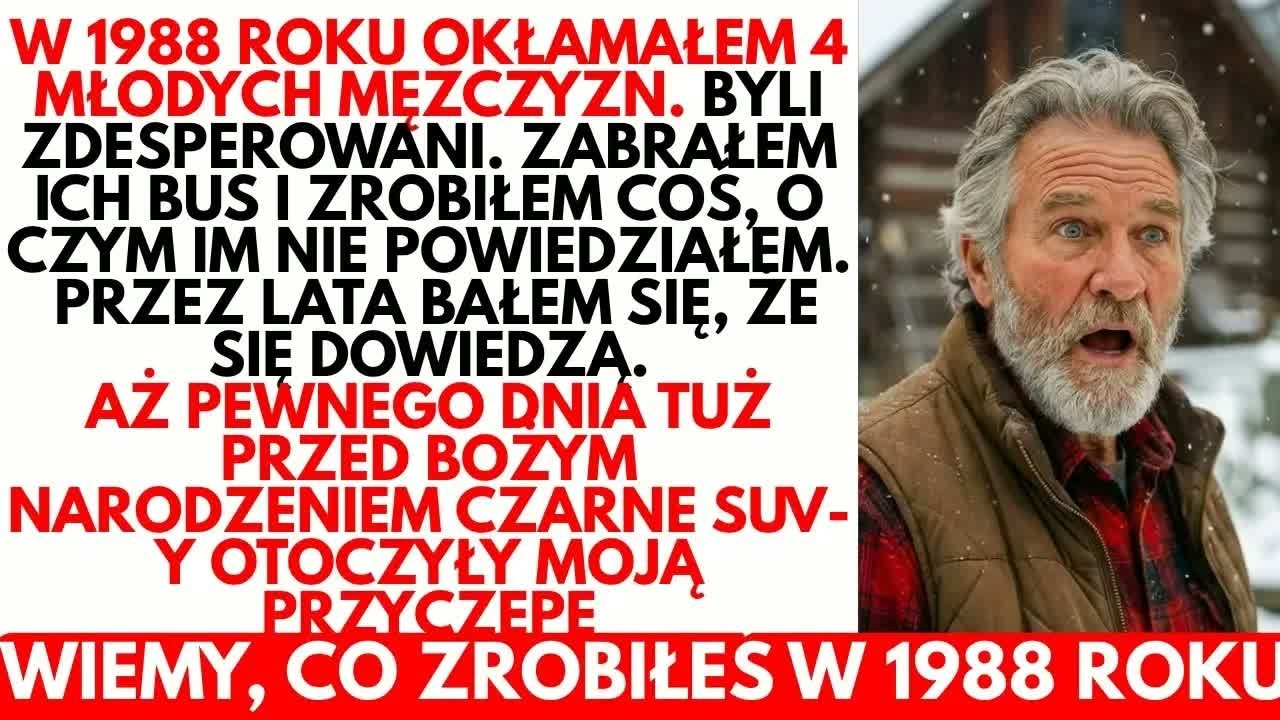 NAPRAWIŁEM ich busa 35 lat p&oacute;źniej milionerzy,tuż przed Wigilią,przypomnieli mechanika,kt&oacute;ry SKŁAMAŁ