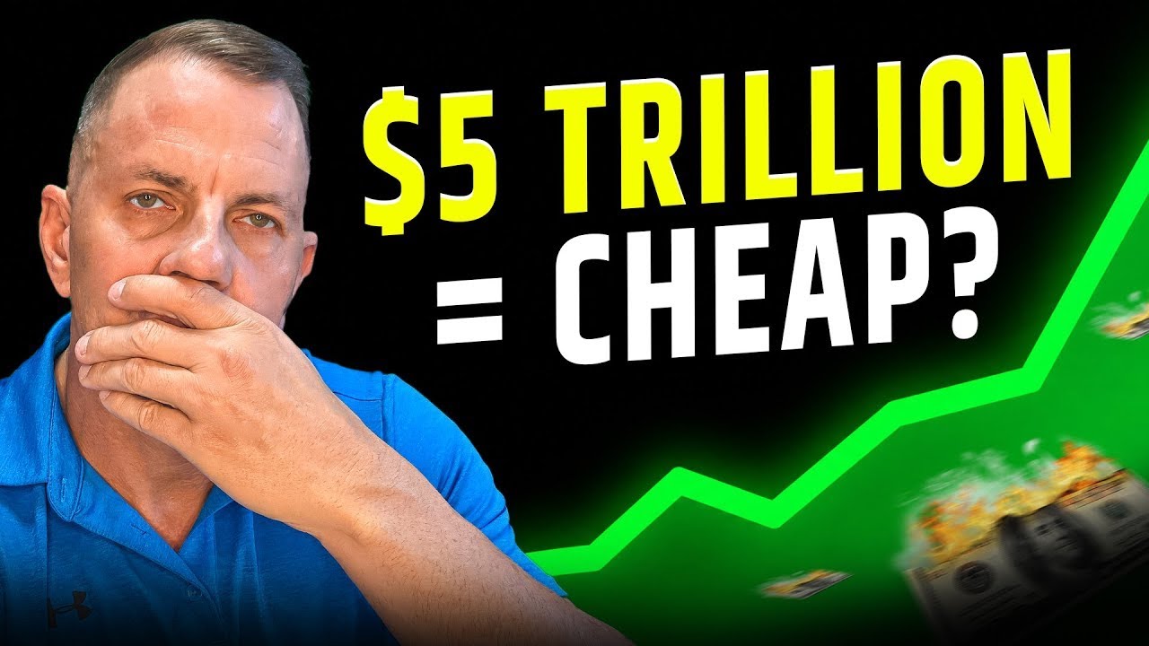 Nvidia достигла капитализации в $5 триллионов и стала дешевле. Перечитайте это еще раз. 🚀